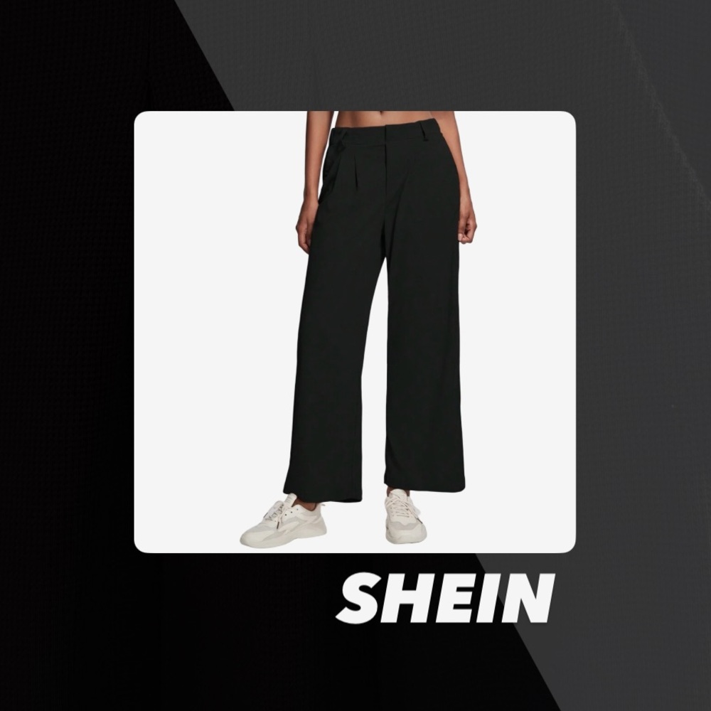 EUC Shein Black Wide Leg Pants
